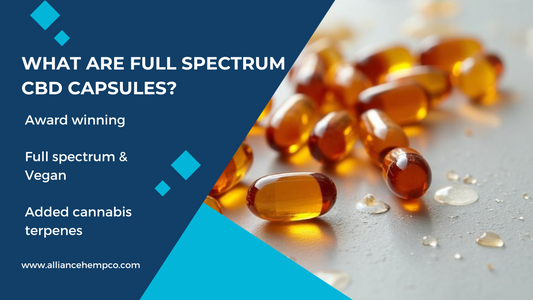 Full-Spectrum CBD Capsules: What They Are and Why You Should Try Zen Eez by Alliance Hemp Co